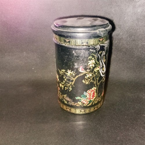 Antique haunted tea tin - ​antique,