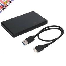 Portable External Hard Drive Case SATA USB 3.0 Storage Device Computer Laptop d