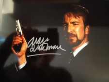 Alan Rickman Die Hard Signed