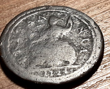 GEORGE IST DUMP HALFPENNY 1724