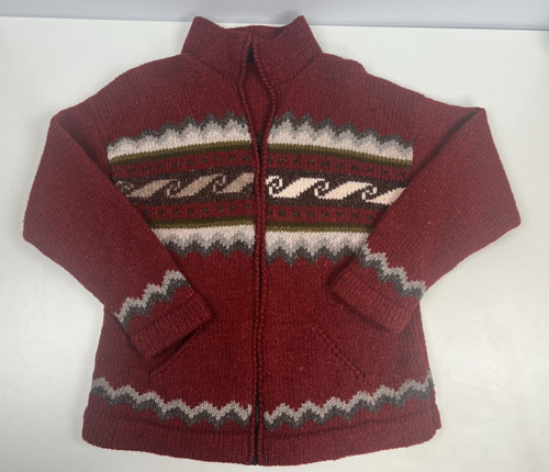 Vtg ecuador hand knit wool - ecuador,