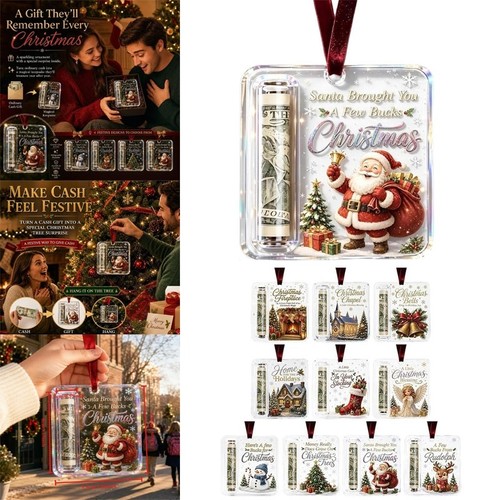 Cute money holder christmas - money,