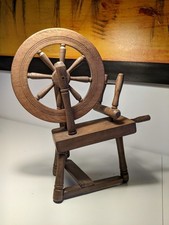 Hand made wooden spinning