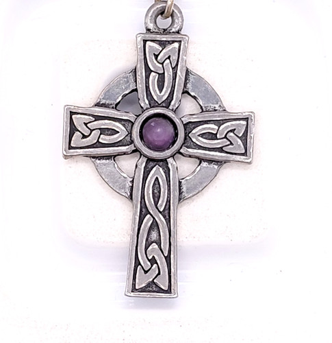 Celtic cross pendant justin - pendant,