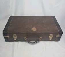 Vintage Vincent Bach Stradivarius Single Trumpet Case  Brown Leatherette 1960s