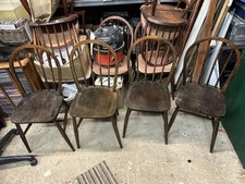 4x Windsor Spindle Back Chairs , Collection From Headington Oxford