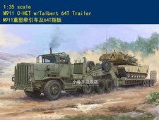 Hobby Boss 85524 M911 C-HET with Talbert 64T Trailer 1/35 Scale Model Kit