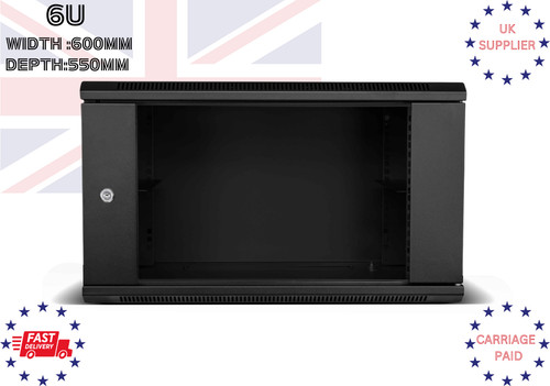 550mm network cabinet - 6u, 19"