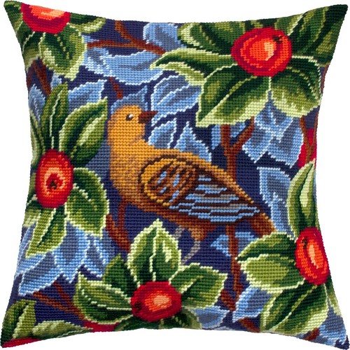 Needlepoint tapestry pillow - needlepoint/tapestry,