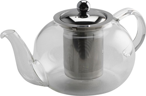 750ml glass teapot loose - teapot,