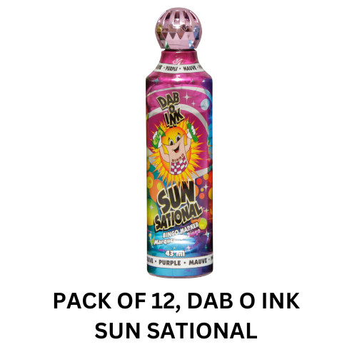 Purple sun sational bingo - 12,