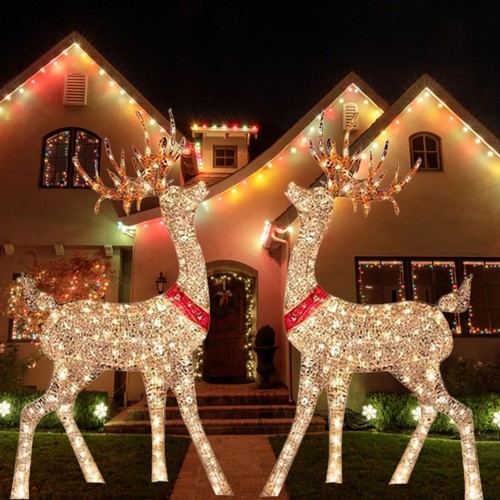 Christmas reindeer led - christmas,