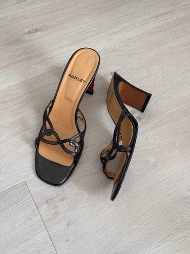 Vintage leather mule - vintage,
