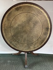 Vintage Circular Tilt-top