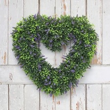 Artificial Lavender Heart