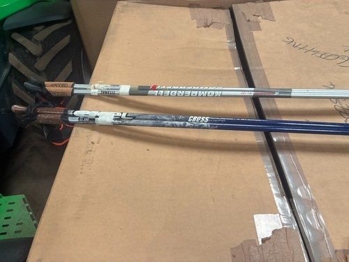 Pair ski poles 165cm cross - pair,