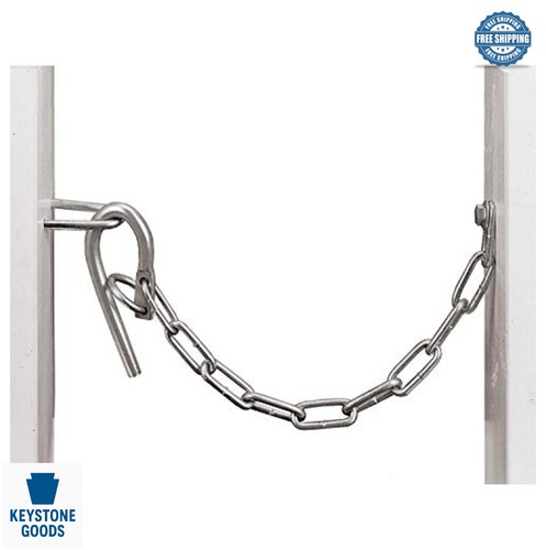 Gate latch silver aluminum - gate,