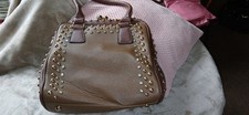 Brown Bag With Diamante Detail