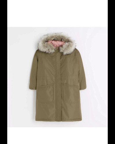 River island girls parka coat - river,