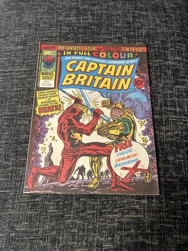 Captain britain comic - captain, #2