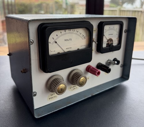 Vintage bench power supply - bench,