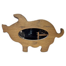 Vintage Large Pine Framed