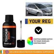 Touch Up Paint For Vauxhall Zafira B By Car Registration Reg Numberplate Pen