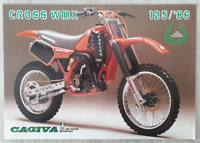 Cagiva Cross WMX 125 Brochure / Leaflet 1986