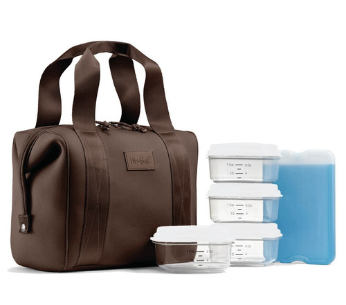 Fit fresh brown zip - zip, lunch