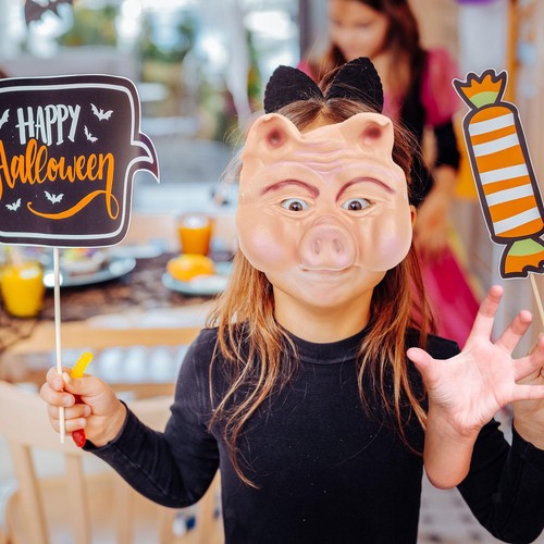 Pig mask creative realistic - pig,