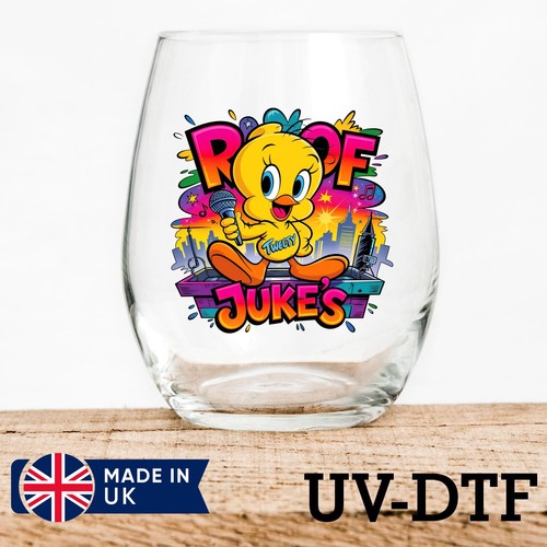 Tweety bird 8pcs dtf - 8pcs, uv