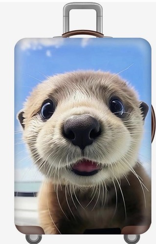 Hard shell suitcase - suitcase, animal