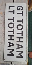 Old Obsolete Village Road Sign