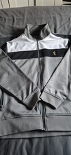Mens Xxl Luke 1977 Track Top Grey, White And Black.