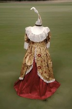 Ladies Gold Red Georgian