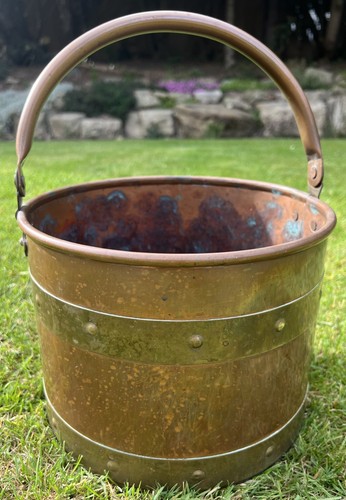 Copper brass bound coal - copper,