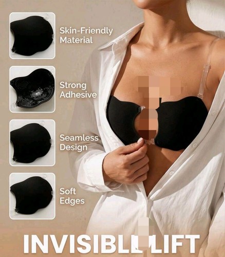 Brand new black strapless - new],