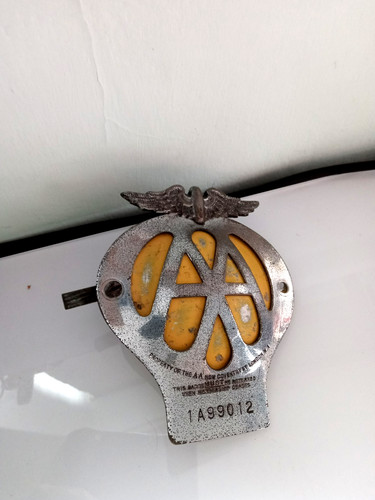 Vintage car badge emblem - car,