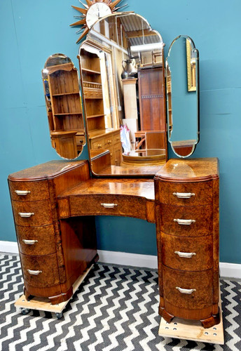 Rare art deco 1930s burr - rare,
