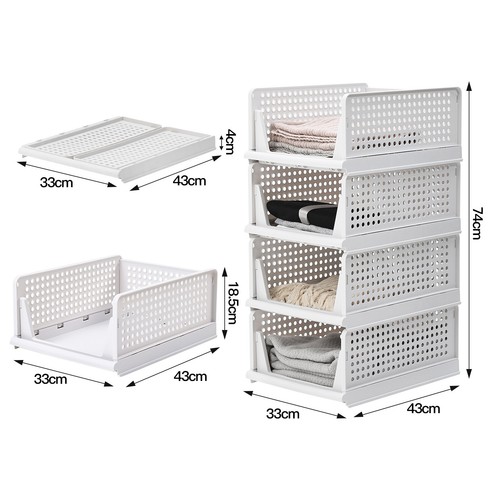 Stacking wardrobe shelf - stacking, rack