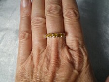 Morafeno Sphene ring, size