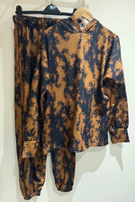 PLT Co-Ord Hoodie & Bottoms Size S 8-10 Stretch Casual Lounge Winter