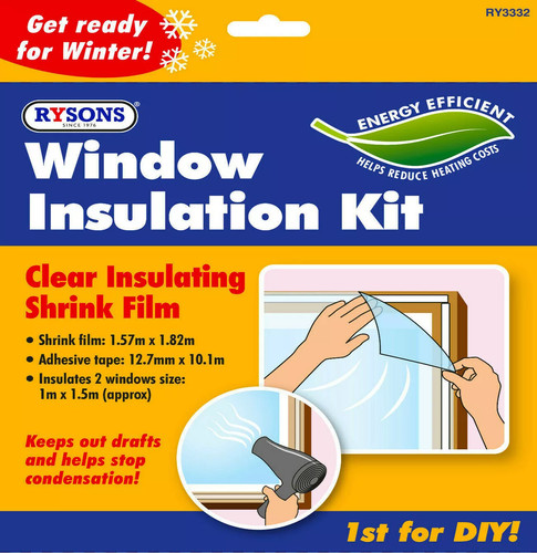 Window insulation kit double - insulation,