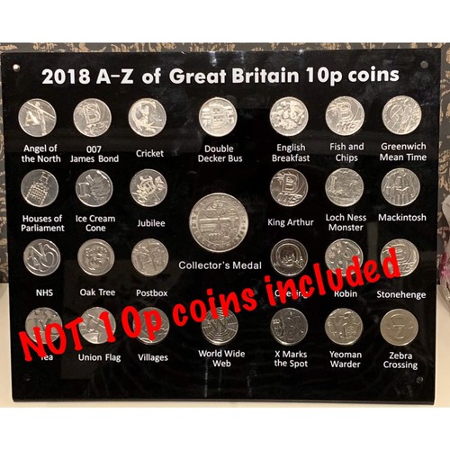 2018 10p acrylic display - acrylic,