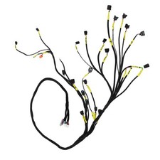 Tucked engine wiring harness - engine,
