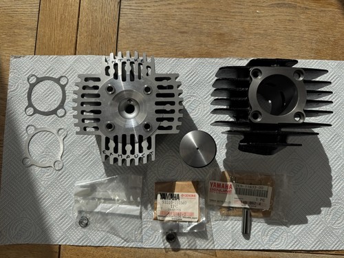 Yamaha qt50 cylinder head - cylinder,