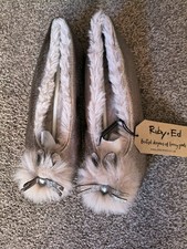 Wow Factor Slipper By Ruby And Ed Handmade Size 5 ..Lovely Xmas Present