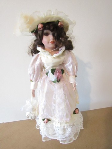 Vintage porcelain doll