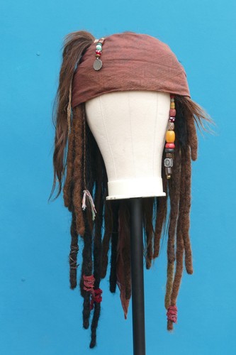 Jack sparrow wig replica