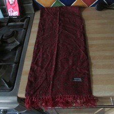 Vintage Tootal  fringed men`s scarf ,, great condition
